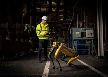Watch as robot dog is put through its paces at Sellafield’s Calder Hall