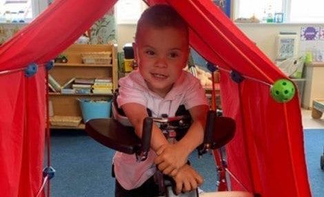 A family is celebrating after two charities agreed to fund life-changing surgery for four-and-a-half-year-old boy Cole. 