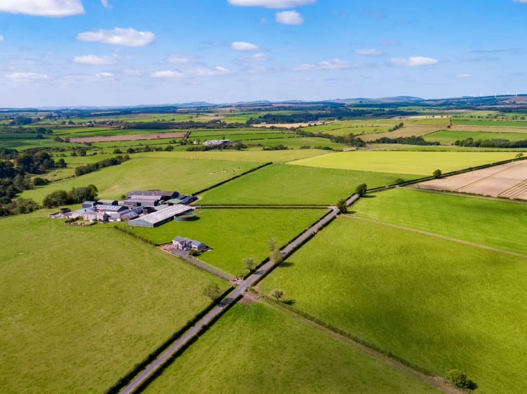 A farm that encompasses 462 acres has been put up for sale with a £4 million guide price.