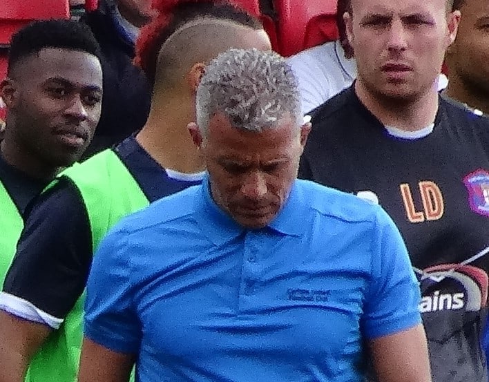 Keith Curle before Carlisle United's match against York City's at Bootham Crescent, York in September 2015. Picture: Mattythewhite