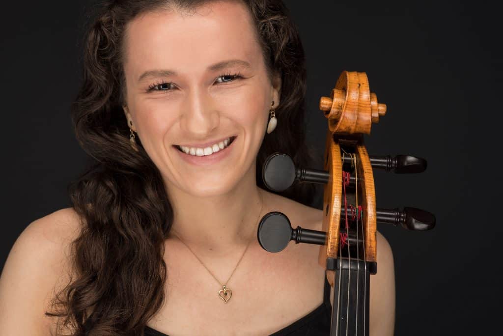 A Cumbrian cellist is to take part in an online music competition. 