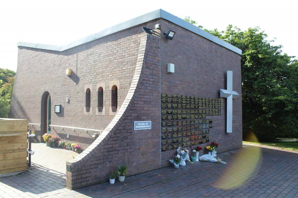  The Chapel of Remembrance at Distington Hall Crematorium