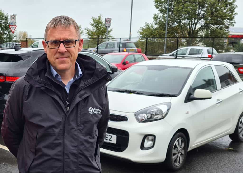 Stewart Mounsey, flood risk manager for Cumbria for the Environment Agency