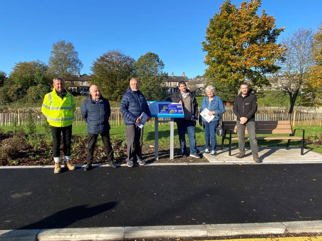 Part of Kendal's £76 million Flood Risk Management Scheme is now complete after six months of work.