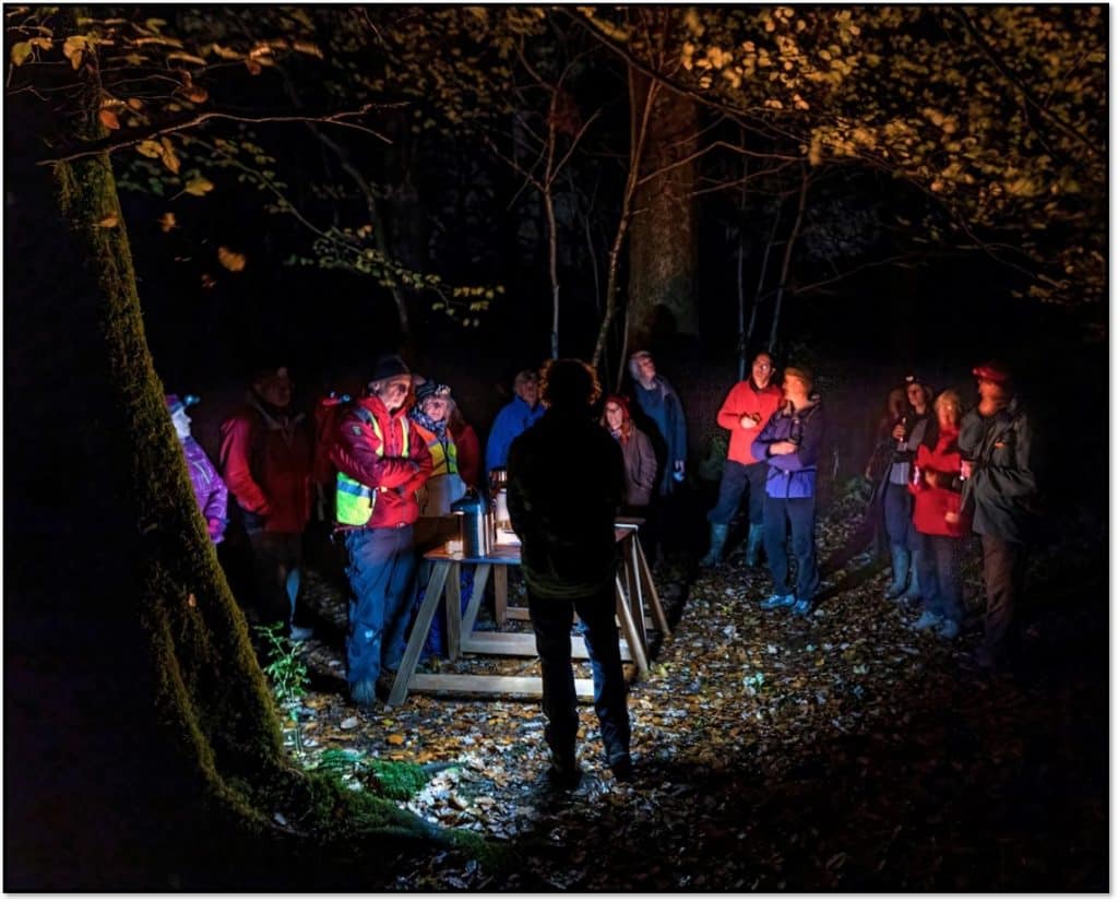 Holme Wood Walk, part of Cumbria Dark Skies Festival. Picture: John Macfarlane