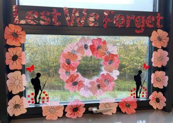 VIDEO: Schools honour war heroes with artistic displays