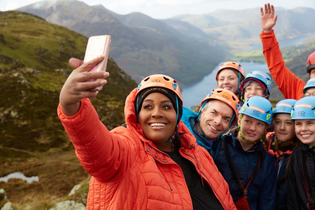 This Morning star Alison Hammond swapped the TV sofa for a day working at Honister Slate Mine.