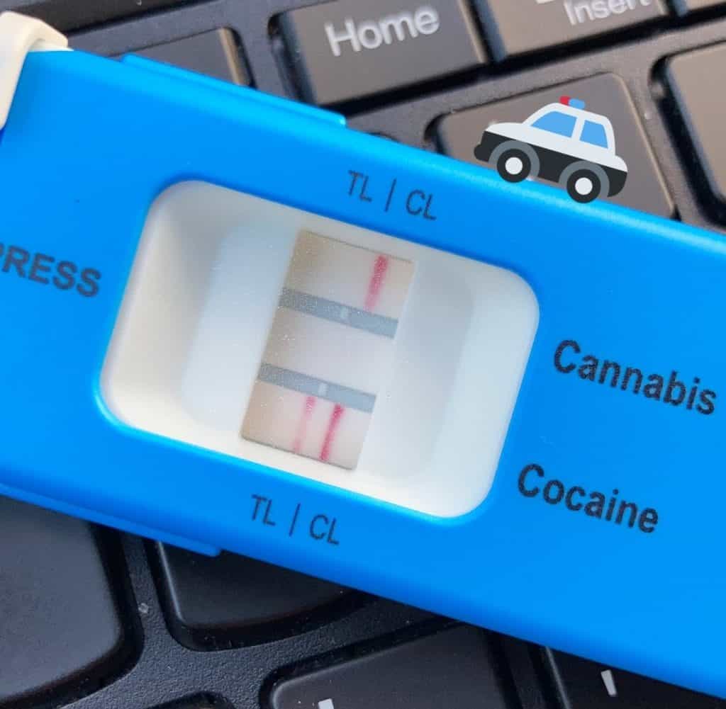 A woman was arrested for drug driving while she was on the school run in Carlisle.