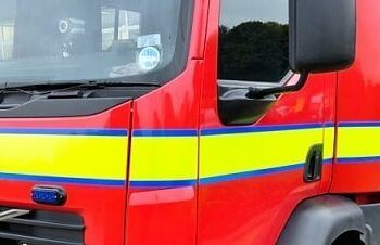 Casualty rescued from domestic premises by firefighters