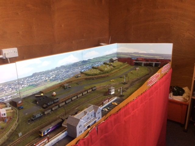 Maryport model railway on display at the Workington Model Railway Exhibition