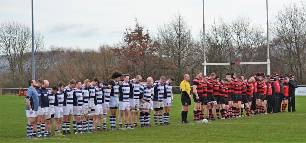 Aspatria RUFC minute's silence