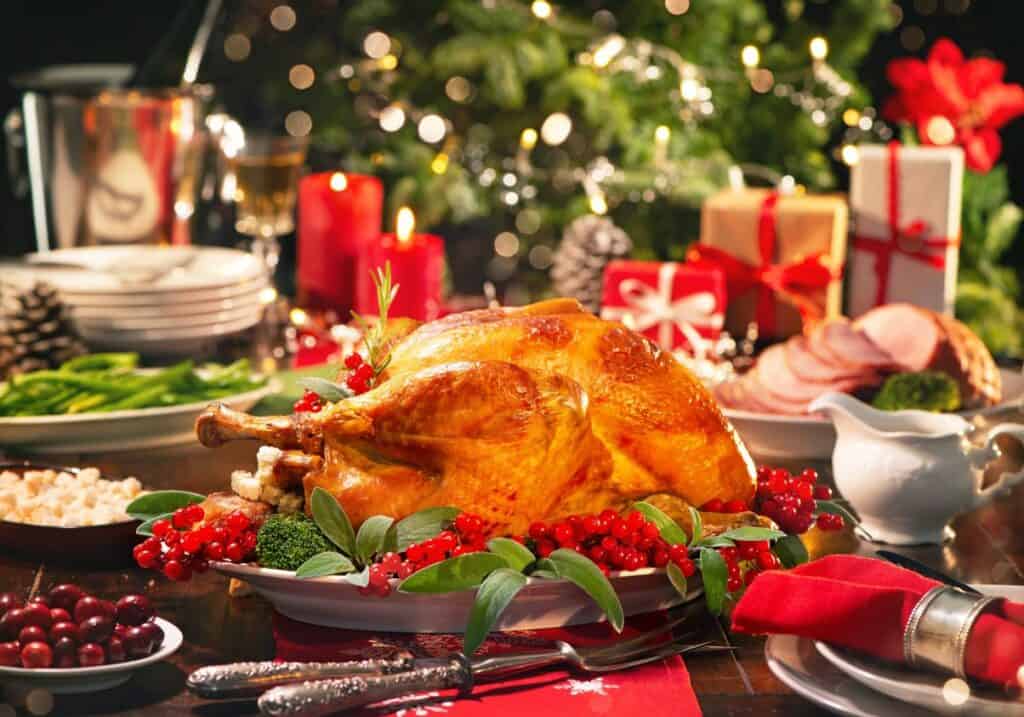 Christmas dinner