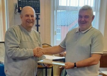 Cumbria Combine fanciers trophy presentation