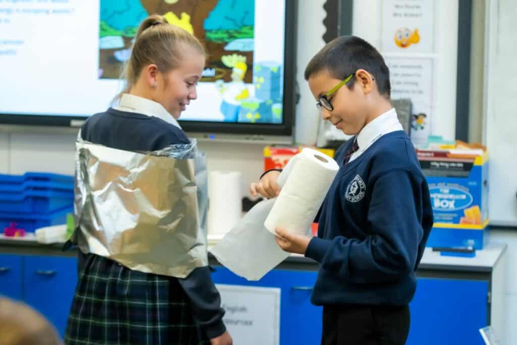  St Gregory’s Primary School in Workington pupils learn more about nuclear waste disposal