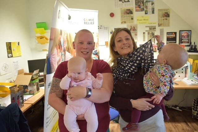 Claire Pope and Sarah Penn. Picture: Happy Mums