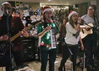 Festive revels at Cockermouth’s Kirkgate