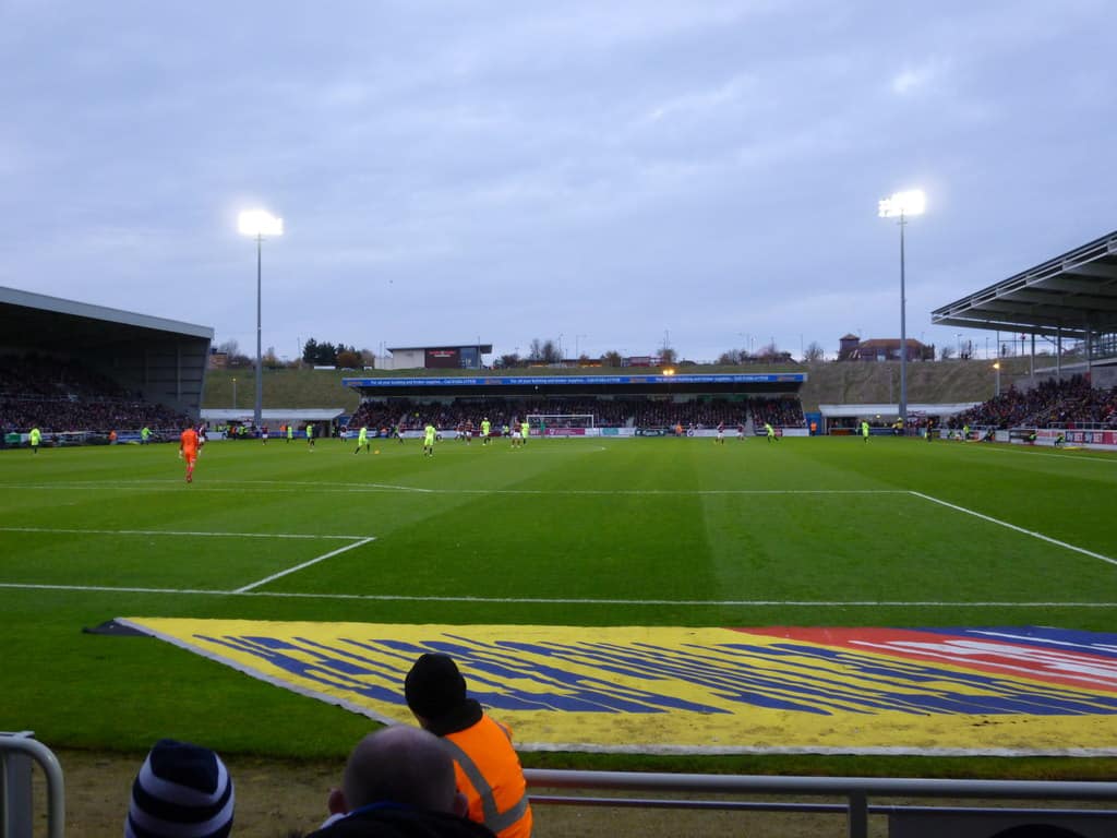 Sixfields Stadium, Northampton. Copyright: Richard Humphrey