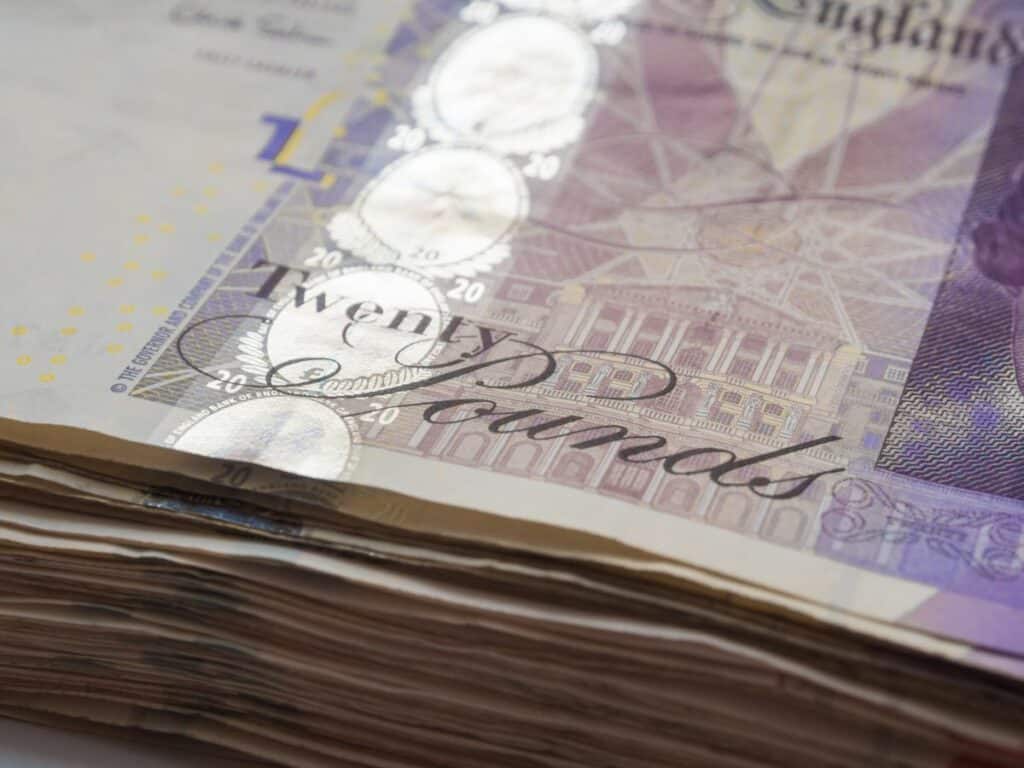 What can £2m buy you? Cumbria Crack investigates! Pictured is a pile of bank notes