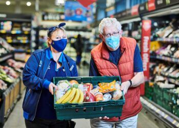 Aldi Christmas food donations