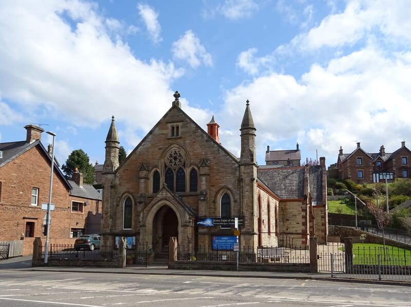 Sands Methodist Church. Copyright JThomas