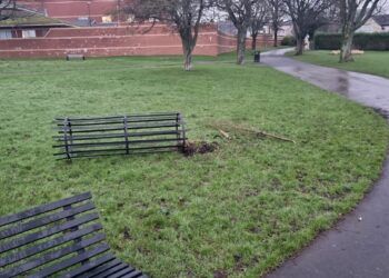 In pictures: Vandals cause thousands of pounds-worth of damage in Workington park