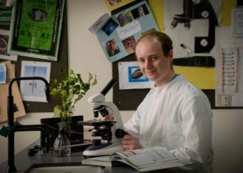 Barrow Sixth Form A-level Biology student Toby Wilson