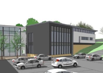 Artist's impression of new T-Level building at Kendal College