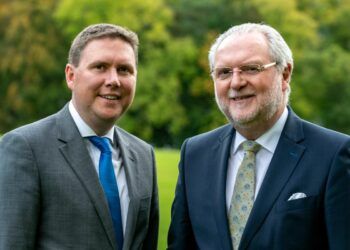 Chris Lamont (left), partner at Lamont Pridmore and Graham Lamont, chief executive