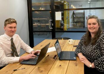 Duo take on first of its kind apprenticeship with Solomons Europe
