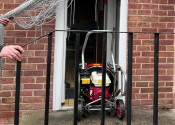 Fire at Irthington Primary School. Picture: Carlisle East Fire Station