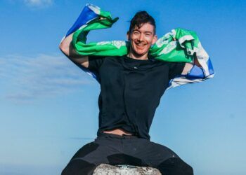 West Cumbrian man climbs all England’s mountains in fastest time