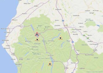 Flood warning and alerts in force in Cumbria on February 22, 2022