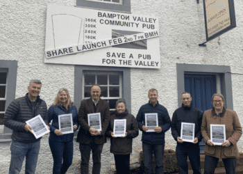 Neil Hudson MP met with the team behind the Bampton Valley Community Pub project working to ‘Save a Pub for the Valley’ and has thrown his full support behind it.