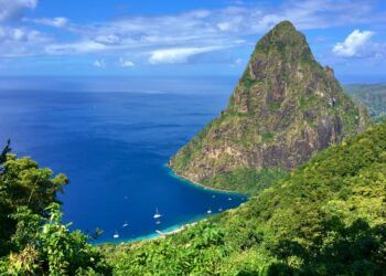 Saint Lucia peaks