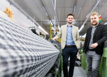 Linton Tweed bosses celebrate first six months at helm