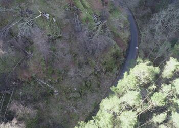 Part of West Road that runs alongside Thirlmere reservoir reopens