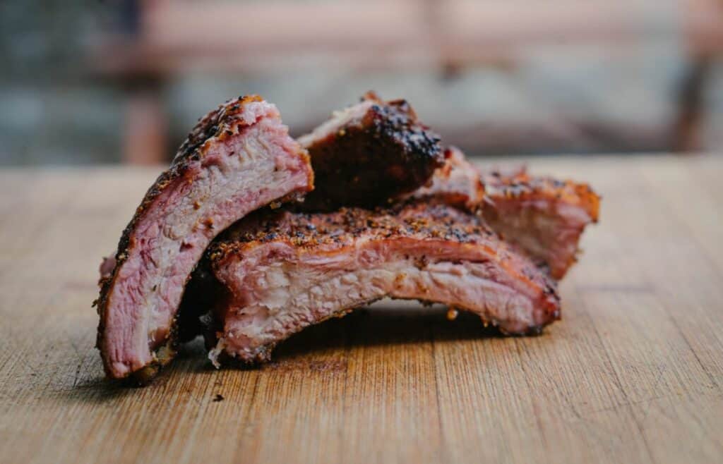 BBQ meat that will be used at Pappy’s Taco Bar in Kendal