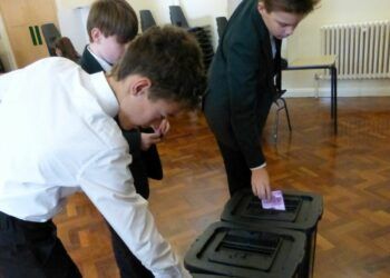 Keswick School students vote on issues that matter