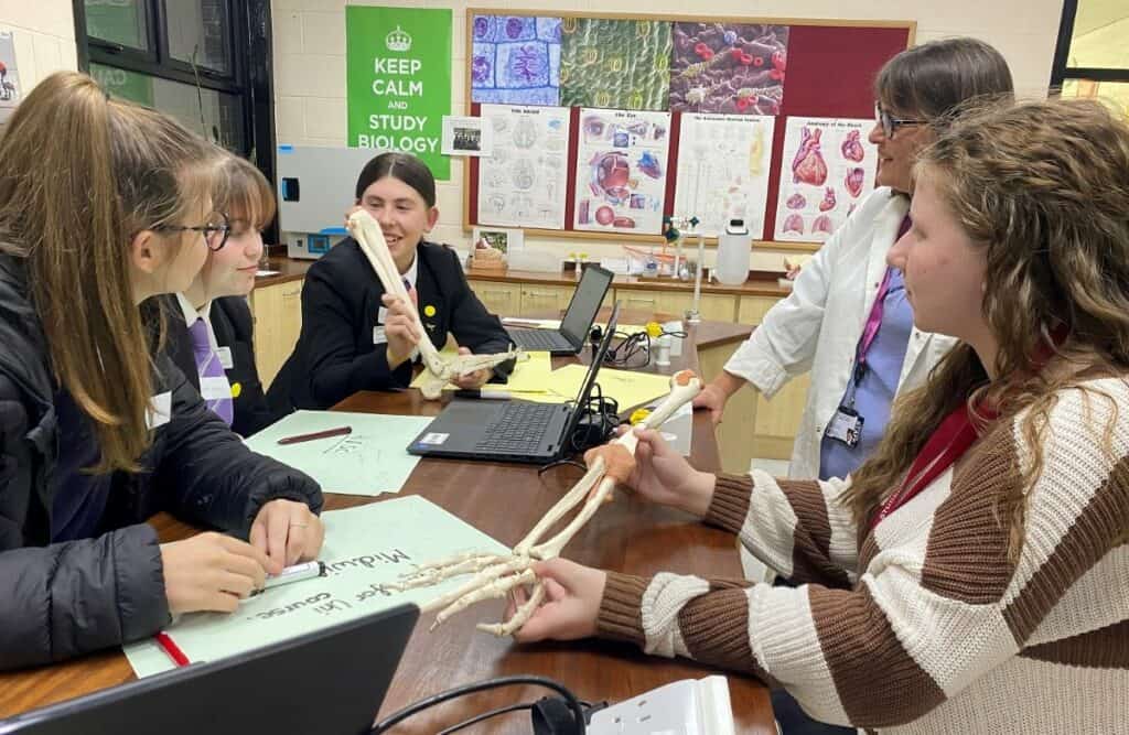 Cumbrian pupils descend on Barrow Sixth Form College for taste of higher education