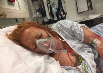 Woman airlifted twice after two bike crashes in three weeks praises charity that saved her