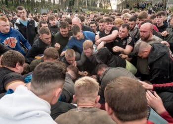 Uppies and Downies 2022: More photos from Good Friday’s game