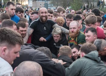 Uppies and Downies 2022: More photos from Good Friday’s game