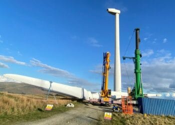 Essential work completed at Armistead wind farm