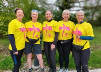 Epic lake challenge in memory of friend