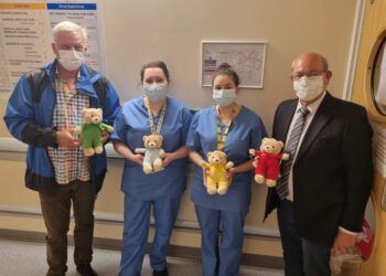 Freemasons supply teddies to support children in hospital