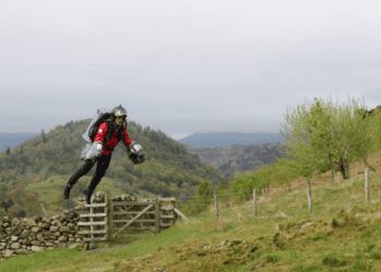 VIDEO: Jet suit test for paramedics flies forwards in Lake District