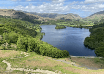 A path repaired by Fix the Fells at Loughrigg