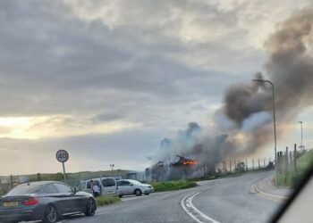Blaze at former Marchon plant in Whitehaven