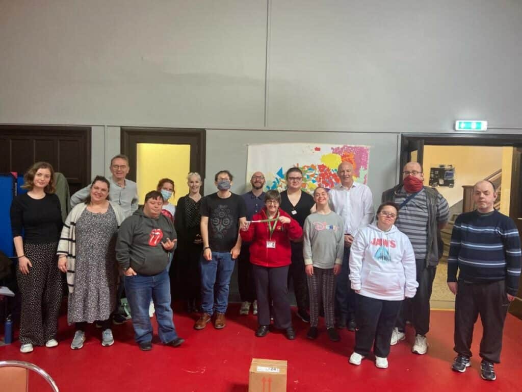 MP John Stevenson visits Prism Arts in Carlisle