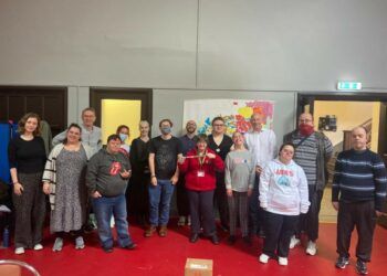 MP John Stevenson visits Prism Arts in Carlisle